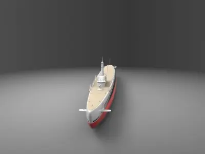 USS Tang -SS 306 3D model