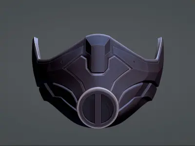 Inspired by Smoke from Mortal Kombat 1 3D print model