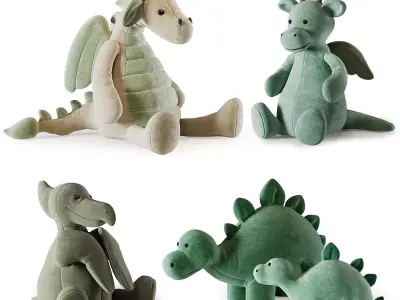 Plush Toys 16 3D model