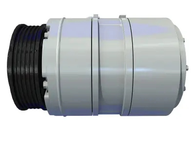 Metal Engine Part V79 3D model
