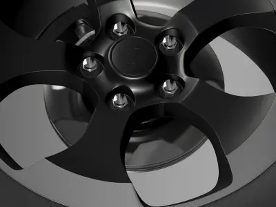 Jeep Wrangler Polar 2014 wheel 3D model