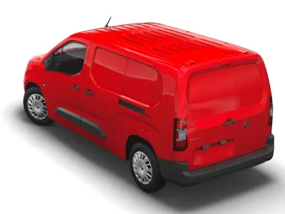 Vauxhall L2 Combo Sportive Crew Van 2020 3D model
