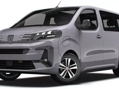 Peugeot Traveller L1 2024 3D model
