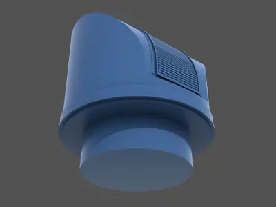 Yamato light control tower 02 - Commercial license - 1-100 scale 3D print model