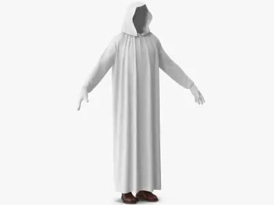 Hooded Costume 15 3D model