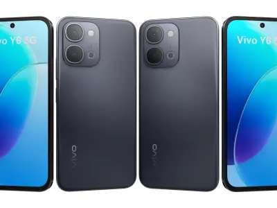 Vivo Y6 5G All Colors 3D model
