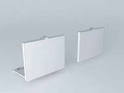 Airplane Seat Tray Tables Free 3D model