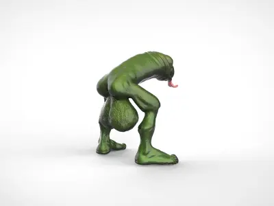 Snekman Troll 3D print model