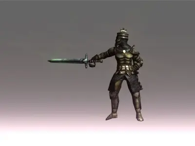 Sword combos for Iclone 3D model