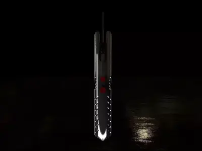 Custom Lightsaber 3D model
