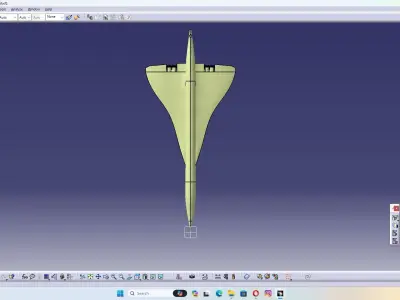 concorde 3D model