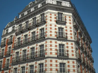 Old Building VII 3D model