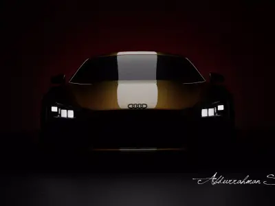 Audi R8 3D Model Free 3D model