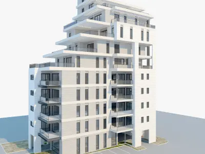 Building Amir 3D model