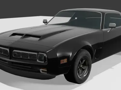 American Muscle Free 3D model