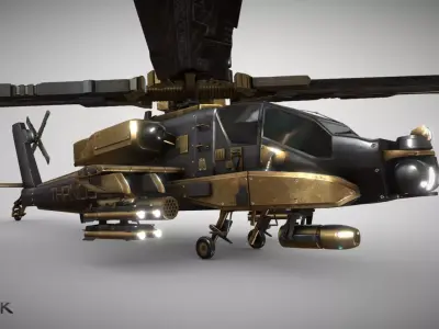 Thanos Chopper 3D model