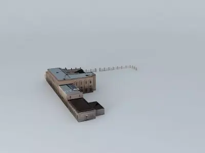 NS Basilica de Lujan Annex 3 Free 3D model