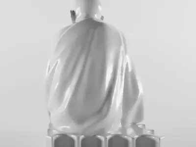 Mohandas Karamchand Gandhi 3D print model