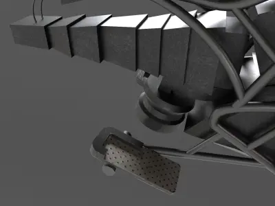 GAMEREADY SCI-FI MOTORCYLE PACK Low-poly 3D model