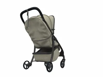 Baby stroller 11 3D model