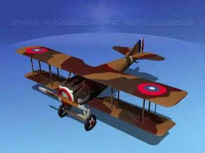 SPAD SXIII V06 3D model