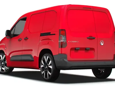 Vauxhall Combo Van SWB 2024 3D model