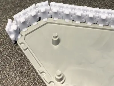 Luna Pattern Tank Treads Free 3D model