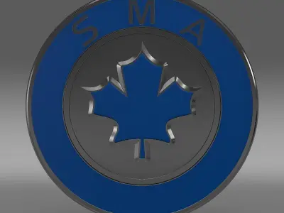 SMA Logo 3D model