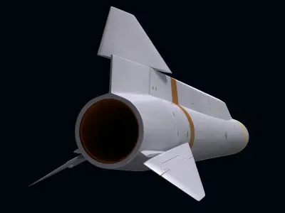 AGM-131 SRAM II 3D model