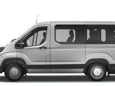 Maxus E Deliver9 Bus L1H1 2022 3D model