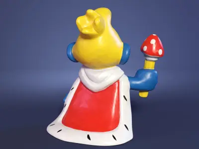 Smurf King 3D model