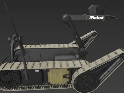 iRobot 310 Low-poly 3D model