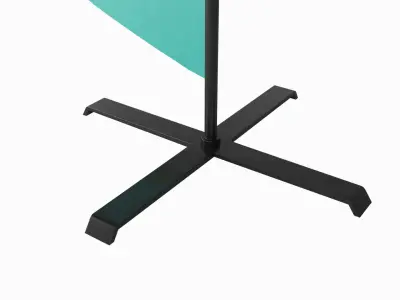 Commercial flag 3D model