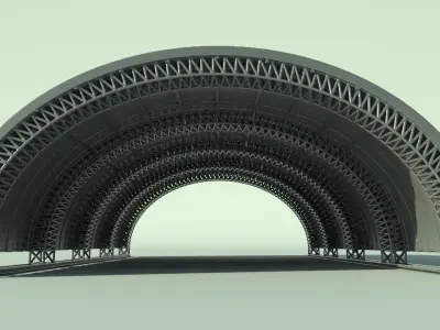hangar for 3Dprint 3D print model