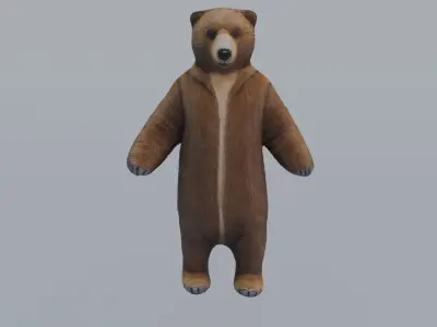 Bear Character for any seen Free 3D model