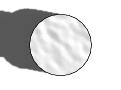 Puncao Cab Cilindrica E HSS 3 x 45 Tres S Cylindrical Head Punch 3D model