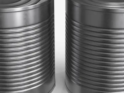 Tin Can v1 Low-poly 3D model