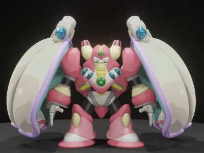 Shield Sheldon 3D model