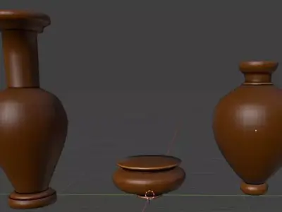 3D Printable Historic Pots 3D print model