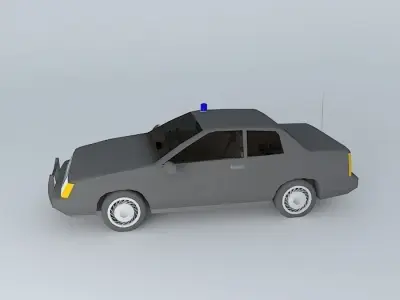 Aero Sportage (Police Interceptor) Free 3D model