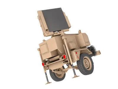 AN-MPQ-64 Sentinel Radar 3D model