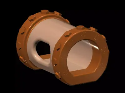 Aquarium-ornaments box Free 3D print model