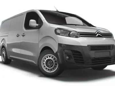 Citroen Dispatch XL UK-spec Enterprise 2020 3D model