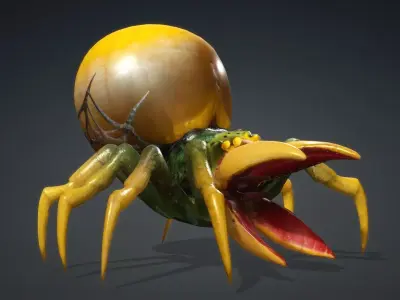 Spider Monster-V1b 3D model