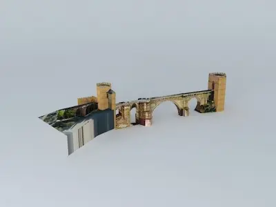 Puente de San Martin Free 3D model
