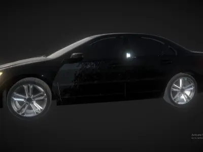 Acura ML Car Free 3D model