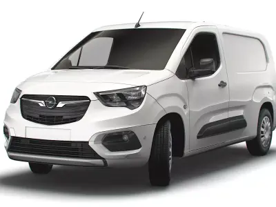 Opel E Combo LWB Limited Edition Van 2022 3D model