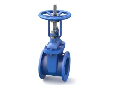 Gate Valve - Parallel Slide 3D model