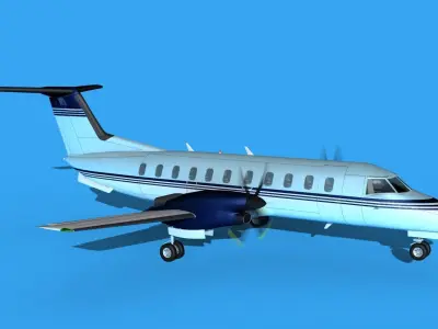 Embraer EMB120 Corporate 1 3D model