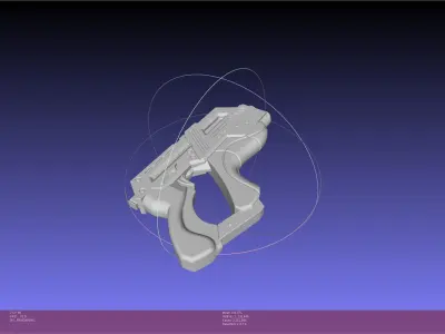Mass Effect M6 Pistol 3D model